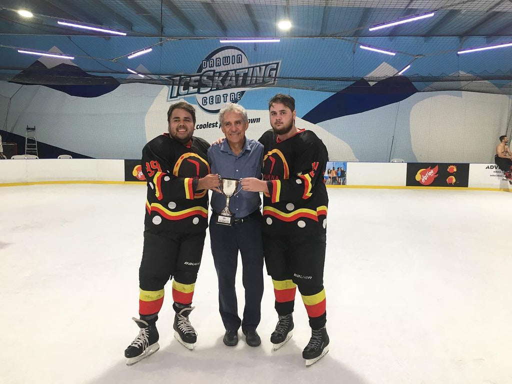 Aussie Puck support first Australian indigenous team Kaurna Boomerangs