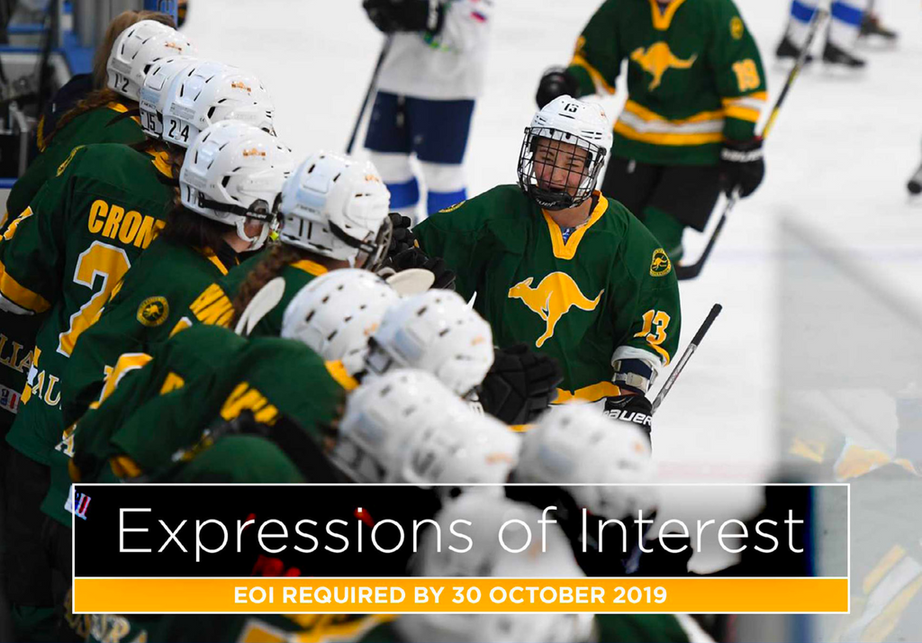 IIHF World Championships in 2020 Expressions of Interest for Travel